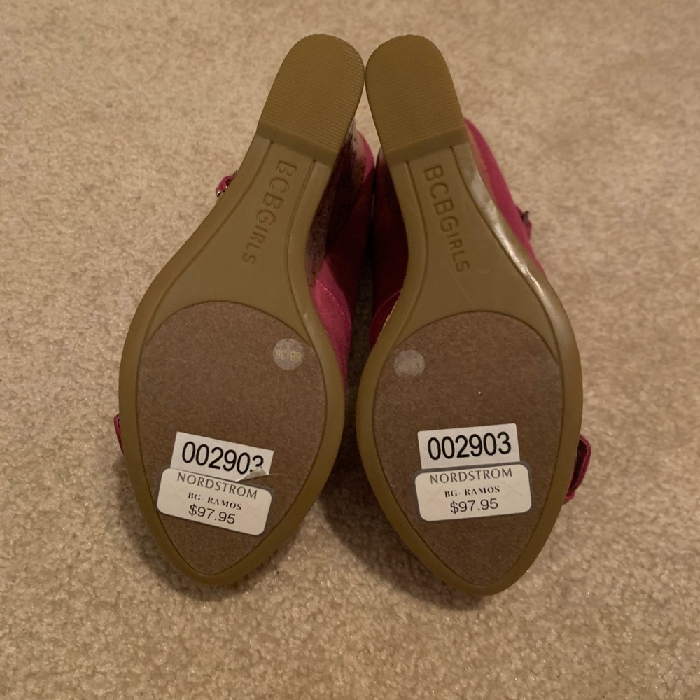 BCBGirls Pink Wedge - Picture 2 of 3